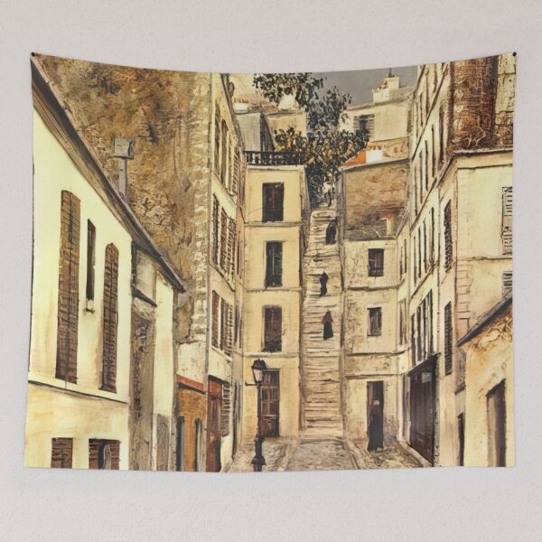 Item preview, Maurice Utrillo - The Passage The Dead End designed and sold by melaartni.