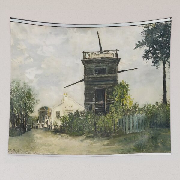 Item preview, Maurice Utrillo - The Windmill At Sannois 1912 designed and sold by melaartni.