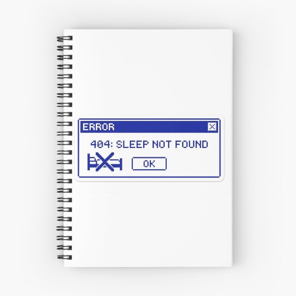 Item preview, 404: sleep not found designed and sold by Thuzito.