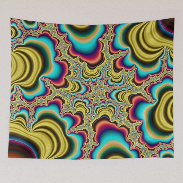 Item preview, Bee Sting Abstract Fractal Artwork designed and sold by Memes N Lore .
