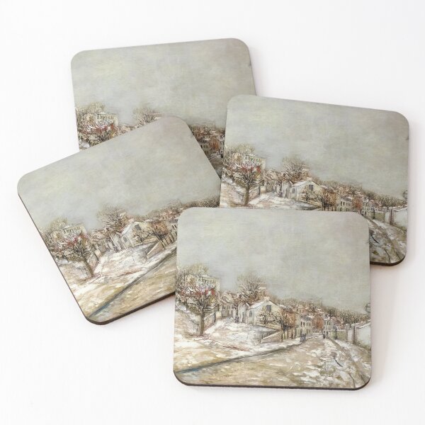 Item preview, Maurice Utrillo - View Of Pontoise designed and sold by melaartni.