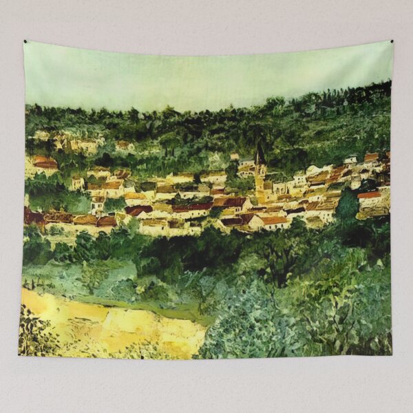 Item preview, Maurice Utrillo - View Of Montmagny designed and sold by melaartni.