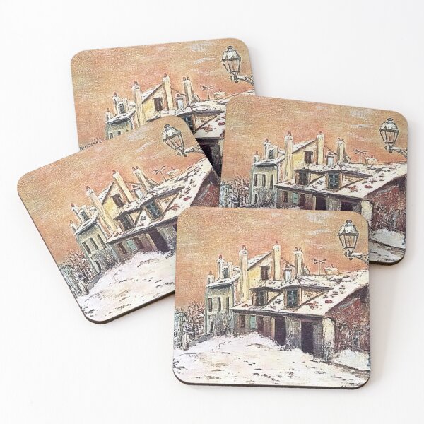 Item preview, Maurice Utrillo - Winter Scene designed and sold by melaartni.