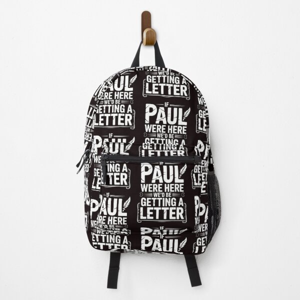 Item preview, If Paul Were Here We'd Be Getting A Letter – Faith-Based Bible Humor For Modern American Church designed and sold by Redgiant87x.