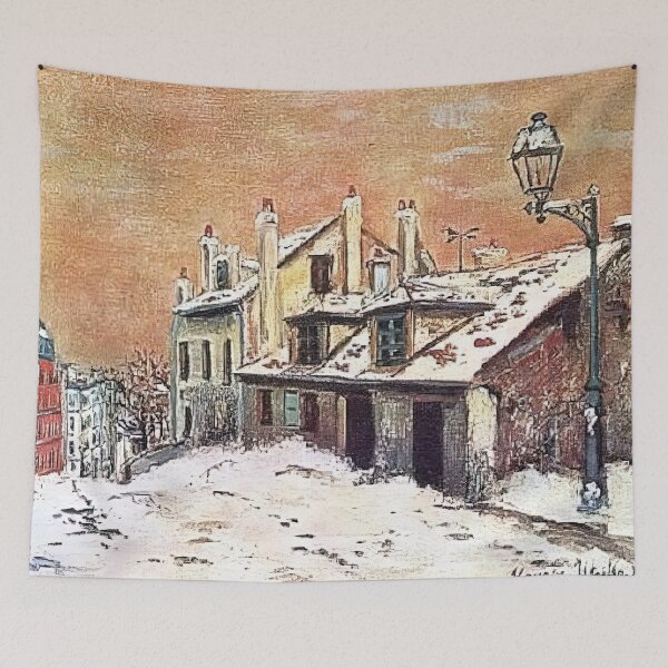 Item preview, Maurice Utrillo - Winter Scene designed and sold by melaartni.