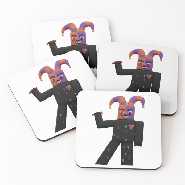 Item preview, Mischievous Jester Block Villain designed and sold by MRYDESING.
