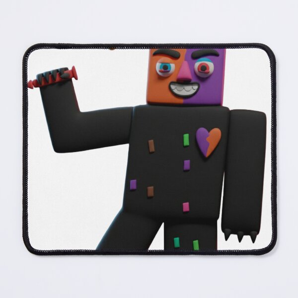 Item preview, Mischievous Jester Block Villain designed and sold by MRYDESING.