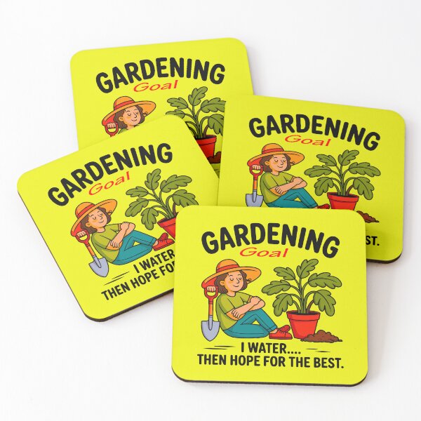 Item preview, Gardening Goal I Water Then Hope For The Best designed and sold by TZehrfeldPhotos.