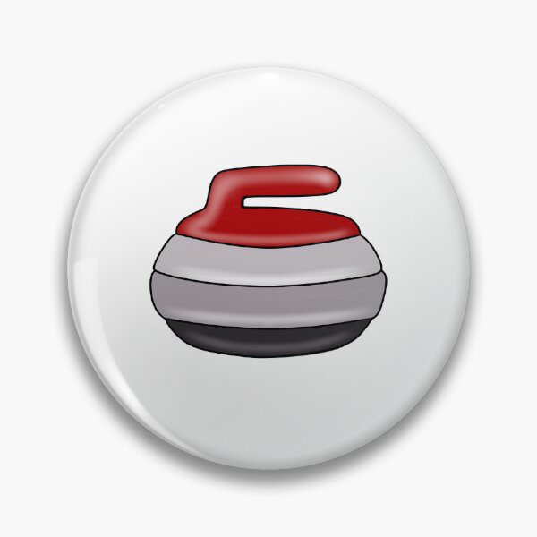Item preview, Red Curling Stone designed and sold by Sartoris Art.