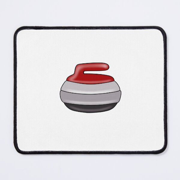 Item preview, Red Curling Stone designed and sold by Sartoris Art.