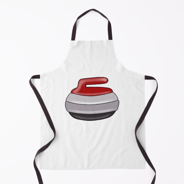 Item preview, Red Curling Stone designed and sold by Sartoris Art.