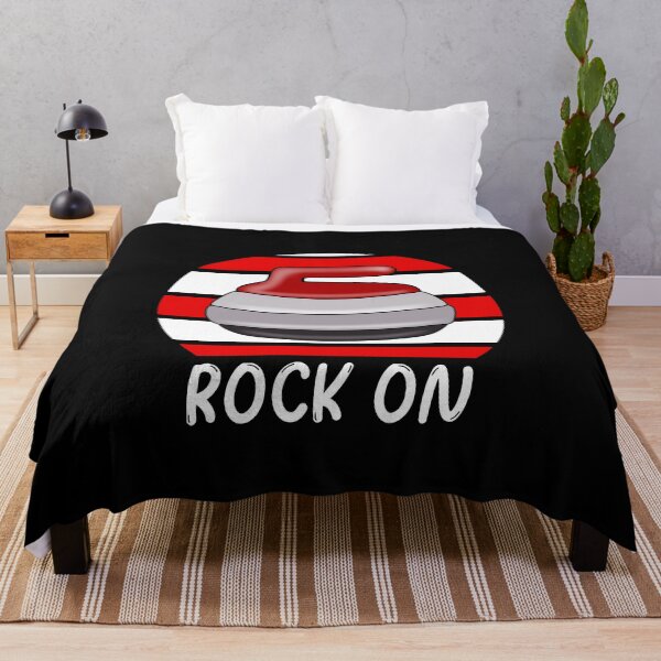 Item preview, Funny Red Curling Rock Winter Sports designed and sold by Sartoris Art.