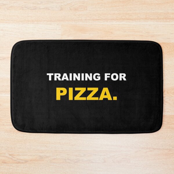 Item preview, Training For Pizza Funny Gym Workout Foodie designed and sold by Mikidesign1988.