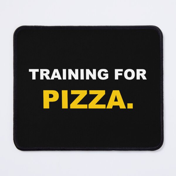 Item preview, Training For Pizza Funny Gym Workout Foodie designed and sold by Mikidesign1988.