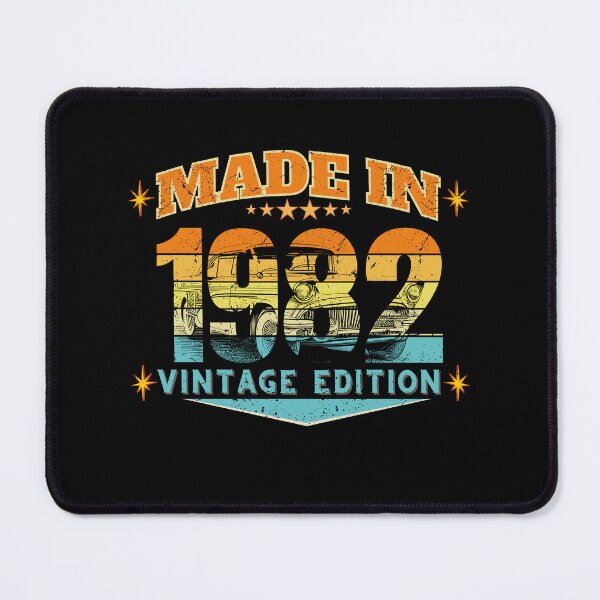 Item preview, Made in 1982 Vintage Birthday Gift – Retro 80s Distressed 44th Birthday Design designed and sold by MixedVibes Co..
