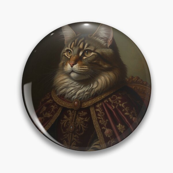 Item preview, Royal Maine Coon Noble Portrait designed and sold by Rutvain.