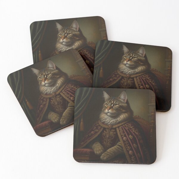 Item preview, Royal Maine Coon Noble Portrait designed and sold by Rutvain.