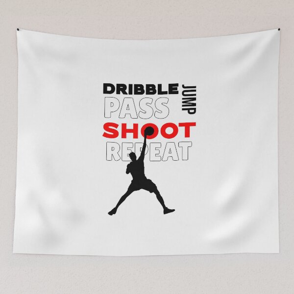 Item preview, Funny Basketball Player Typography designed and sold by Sartoris Art.