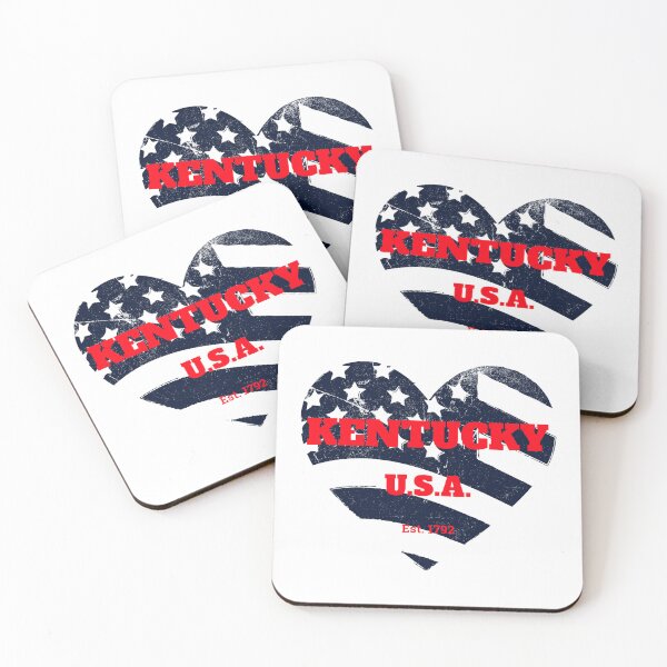 Item preview, Kentucky Patriot Heart Flag designed and sold by ArtistryAlch.