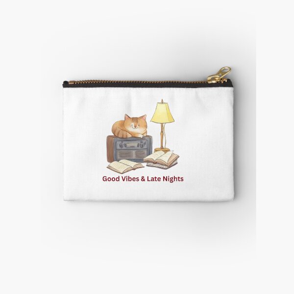 Item preview, Cozy Late Night Vibes ....  Cat & Vintage Books designed and sold by Ayagamea.