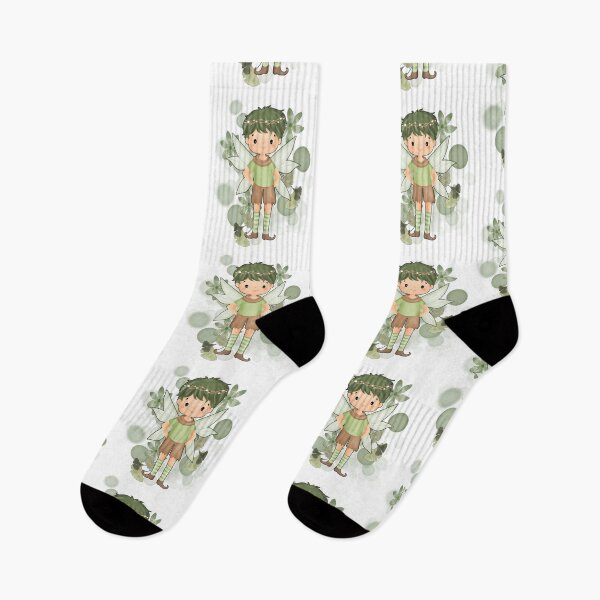 Item preview, Elf with Wings in an Outfit – Sweet Illustration designed and sold by iamKRUK.