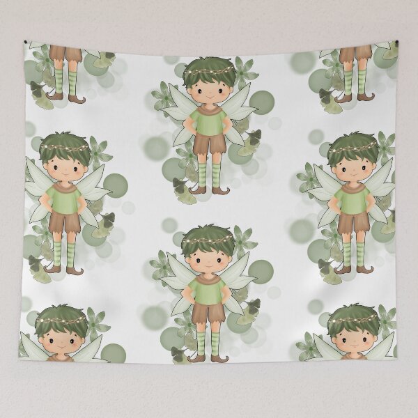 Item preview, Elf with Wings in an Outfit – Sweet Illustration designed and sold by iamKRUK.