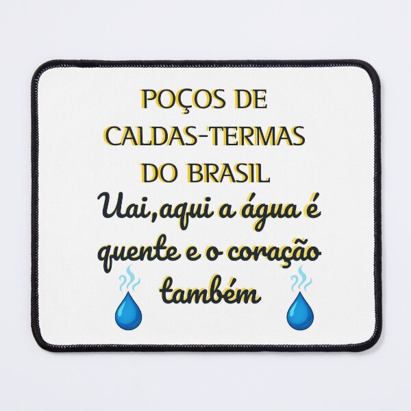 Item preview, Poços de Caldas – Termas do Brasil – Uai Quente designed and sold by UaiDesigns.