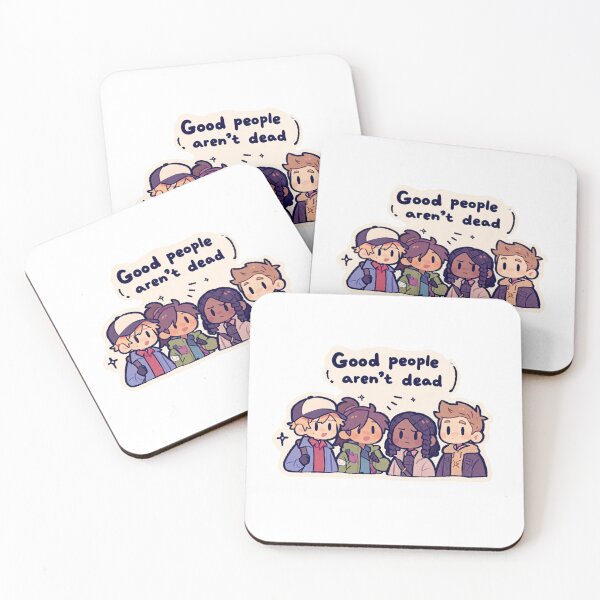 Item preview, Good people aren't dead sticker designed and sold by MendaciousMina.