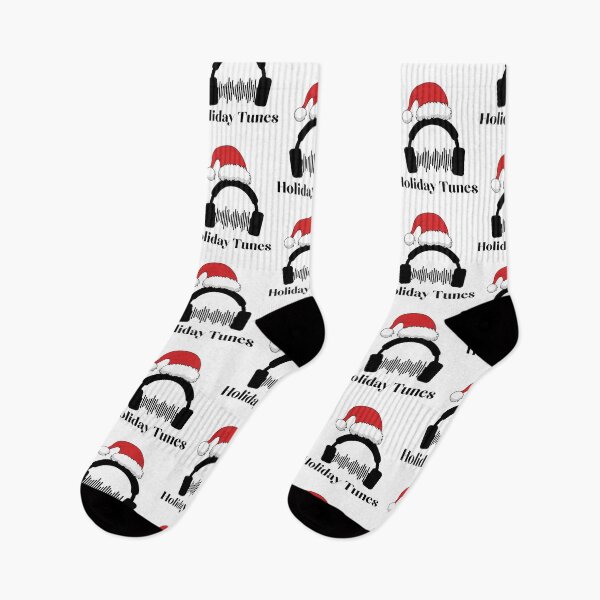 Item preview, Holiday Tunes - Christmas DJ Santa Headphones designed and sold by TobiasLogic.