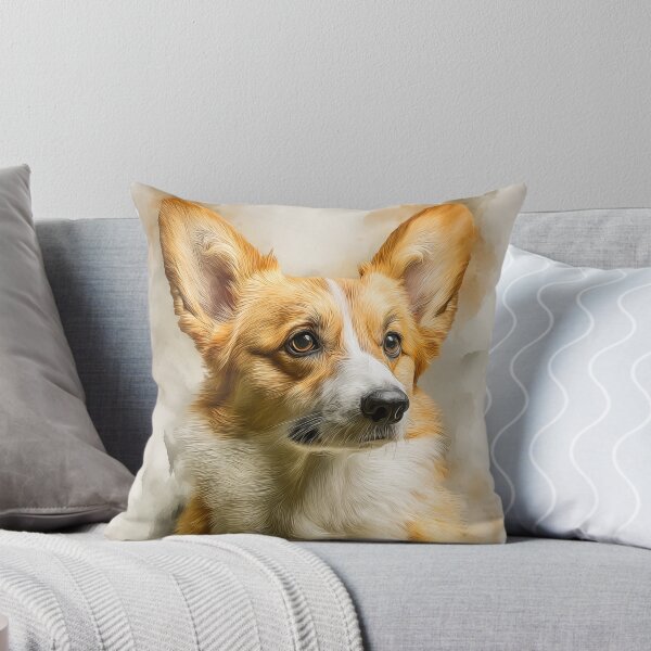 Item preview, Corgi Dog Portrait designed and sold by PetsArt.