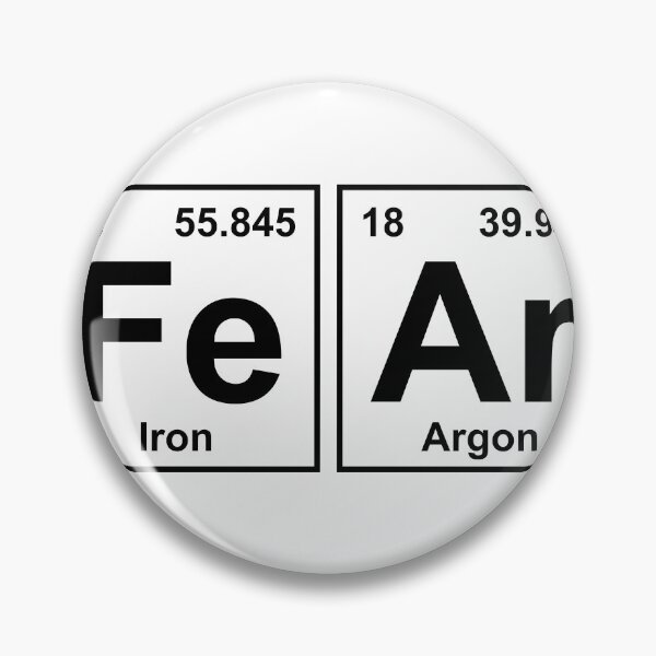 Item preview, Fe Ar (FEAR) - Periodic Table designed and sold by CurlyDude.
