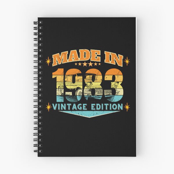 Item preview, Made in 1983 Vintage Birthday Gift – Retro 80s Distressed 43rd Birthday Design designed and sold by MixedVibes Co..