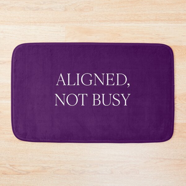 Item preview,  Aligned Not Busy Minimalist Typography Quote Design designed and sold by DesignHouse07.
