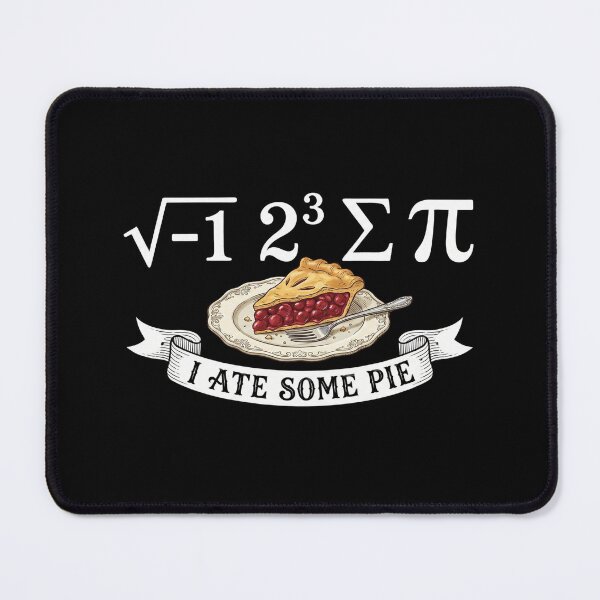 Item preview, I Ate Some Pie - Funny Math Equation Rebus Pi Day designed and sold by Jaroslaw-S.