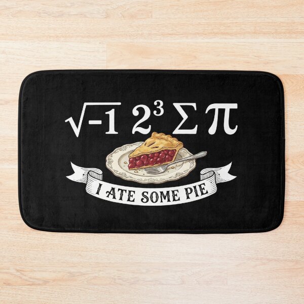 Item preview, I Ate Some Pie - Funny Math Equation Rebus Pi Day designed and sold by Jaroslaw-S.