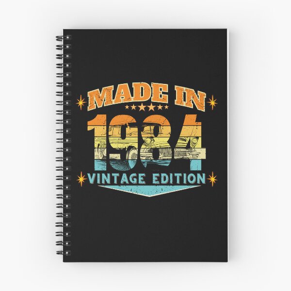 Item preview, Made in 1984 Vintage Birthday Gift – Retro 80s Distressed 42nd Birthday Design designed and sold by MixedVibes Co..