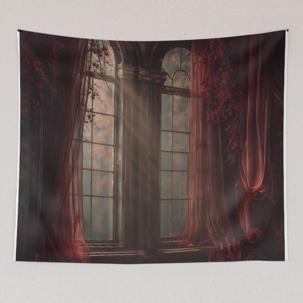 Item preview, Crimson Reverie in the Forgotten Chamber designed and sold by oanaunciuleanu.