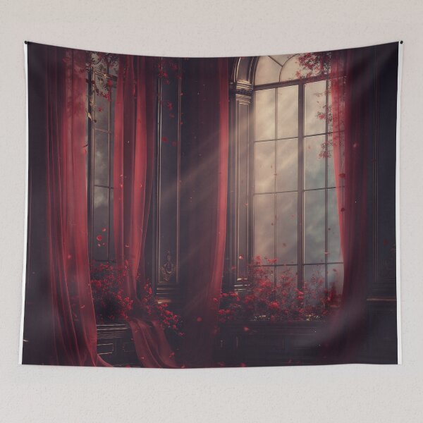 Item preview, Crimson Reverie in the Forgotten Chamber designed and sold by oanaunciuleanu.