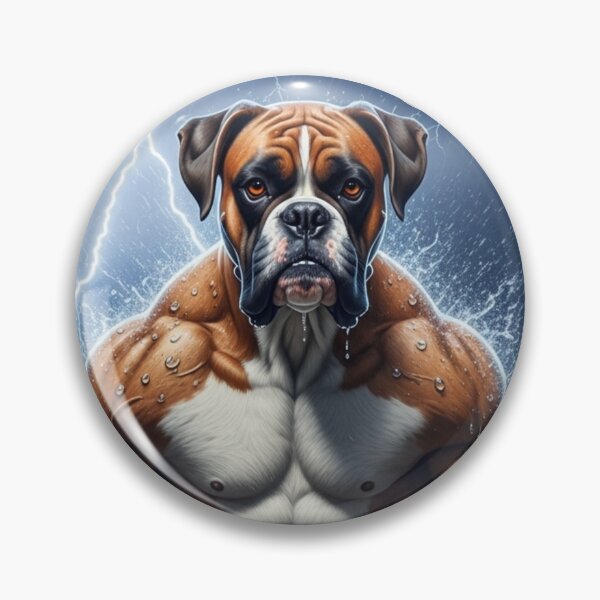 Item preview, Unstoppable Storm Boxer designed and sold by PetJoyPrintsCO.