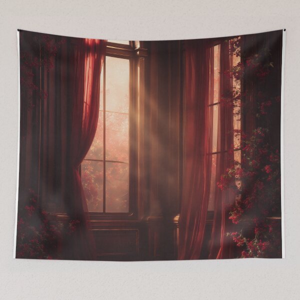 Item preview, Crimson Reverie in the Forgotten Chamber designed and sold by oanaunciuleanu.