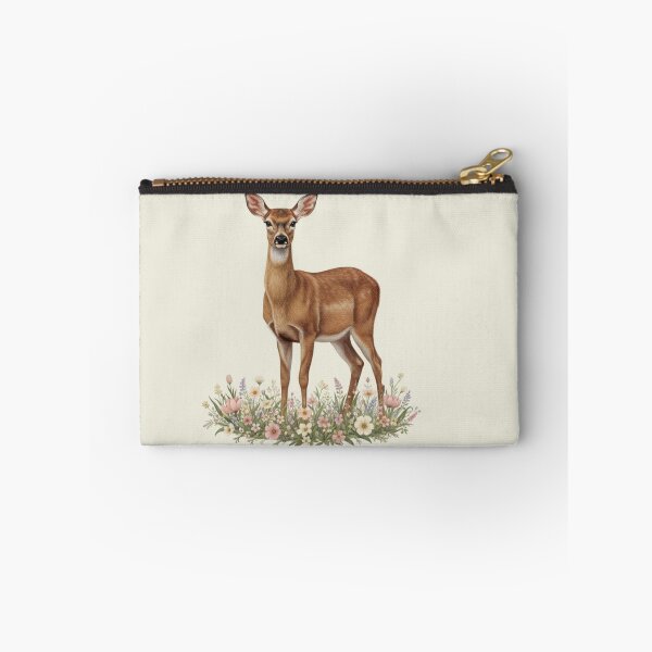 Item preview, Deer with Spring Florals Christian Faith Art | Symbol of Renewal and Peace | Nature Inspired Religious Design designed and sold by Willow & Ink.