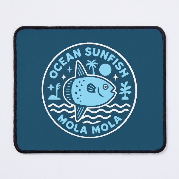 Item preview, Ocean Sunfish Mola Mola Retro Coastal Scuba Diver designed and sold by AntiqueImages.