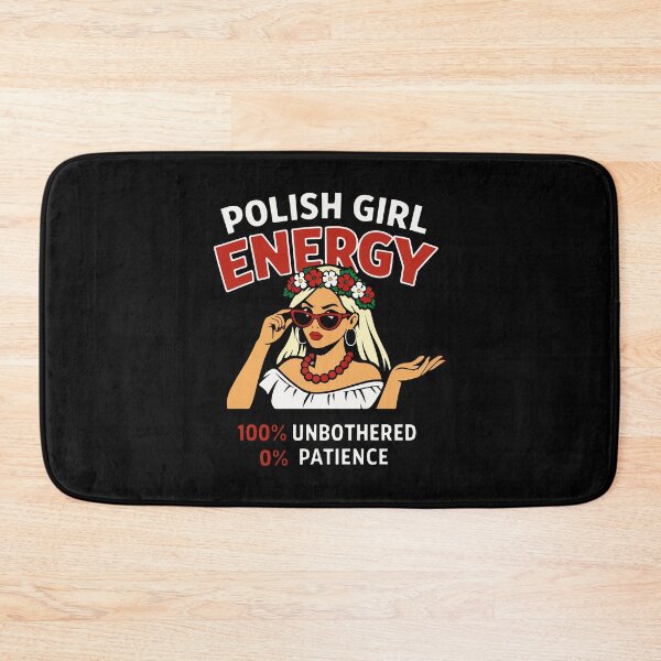 Item preview, Polish Girl Energy – 100% Unbothered 0% patience 2 designed and sold by storelibertys.