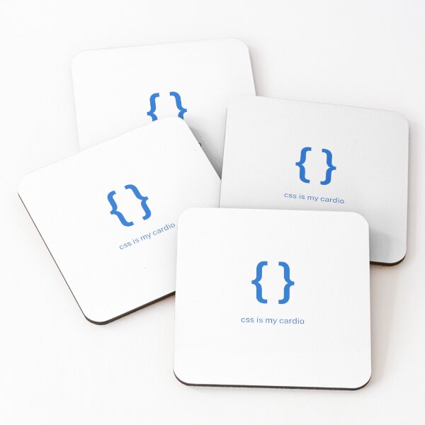 Item preview, CSS Is My Cardio Frontend Developer Coding Gift Minimalist designed and sold by eikulabs.