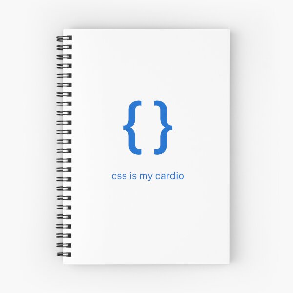 Item preview, CSS Is My Cardio Frontend Developer Coding Gift Minimalist designed and sold by eikulabs.