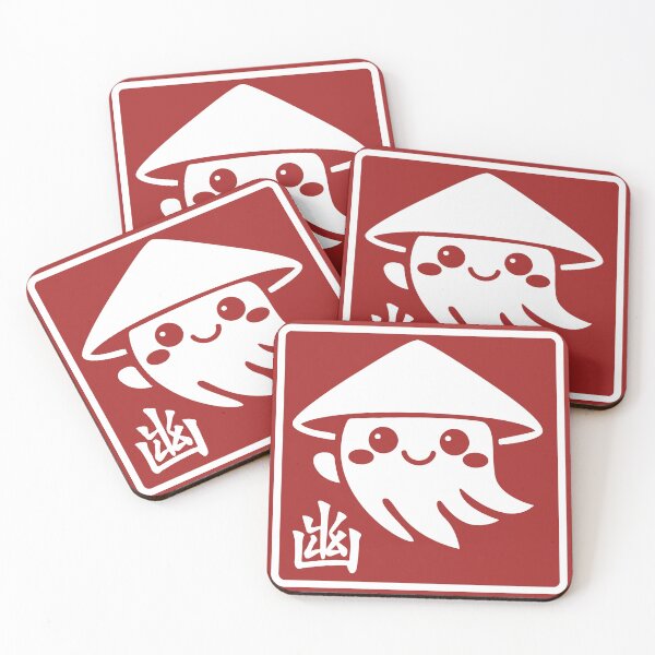 Item preview, Hanko-style ghost designed and sold by neko-dekopon.