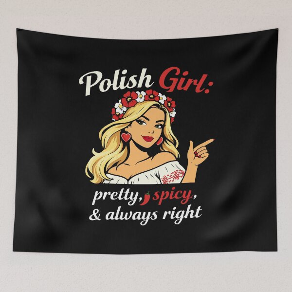 Item preview, Polish Girl: Pretty, Spicy & Always Right designed and sold by storelibertys.