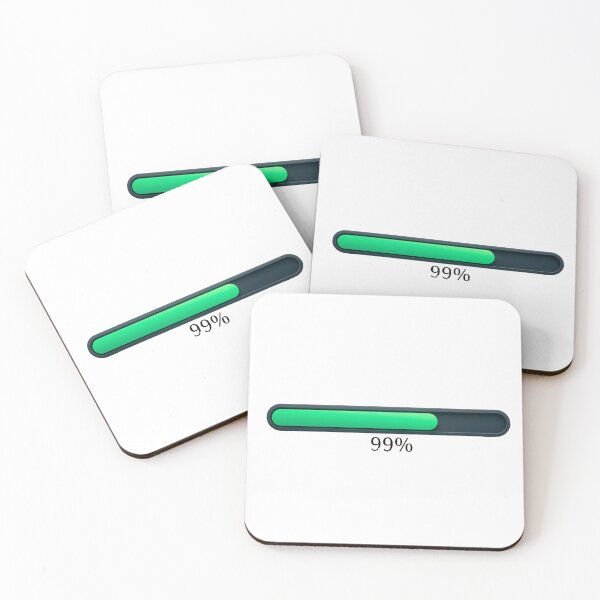 Item preview, 99 Loading Bar Perfectionist Programmer Gift designed and sold by eikulabs.
