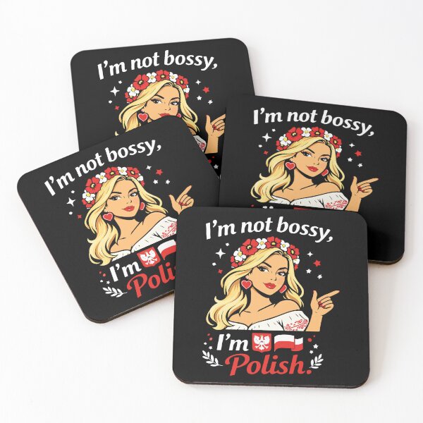 Item preview, I’m Not Bossy, I’m Polish – Funny Polish Girl designed and sold by storelibertys.