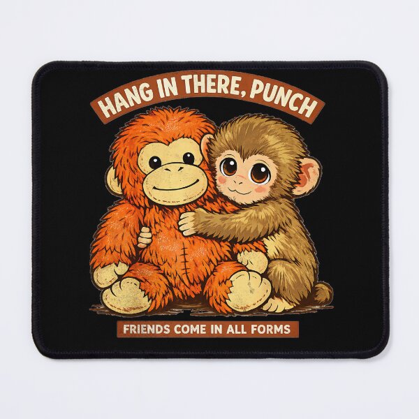 Item preview, Baby Punch Monkey , Lonely Punch Monkey ,Cute Baby Monkey Punch designed and sold by IdealDo.